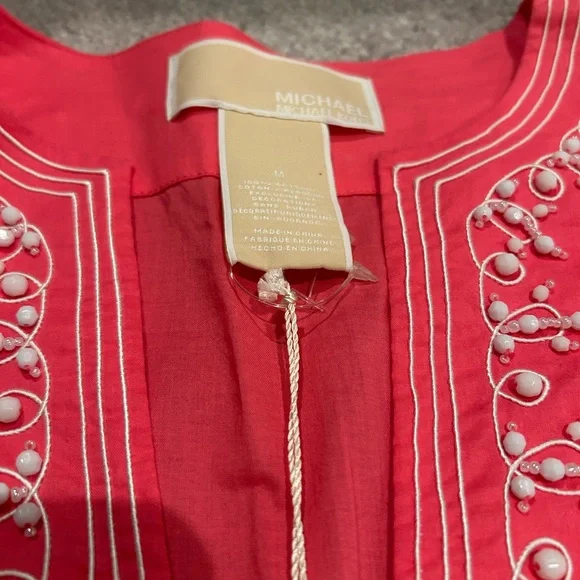 Michael Kors beaded tunic size M - Picture 4 of 8